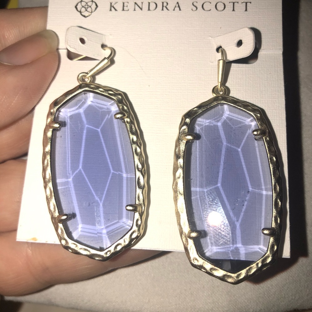Kendra Scott Ella Lolite earrings
